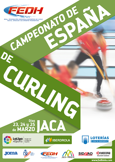 Curling en el Pabellon de Hielo de Jaca